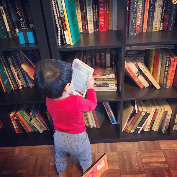 perils of a toddler who loves reading