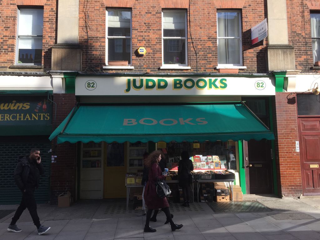 Cool Bookish Places: Judd Books in Bloomsbury, London