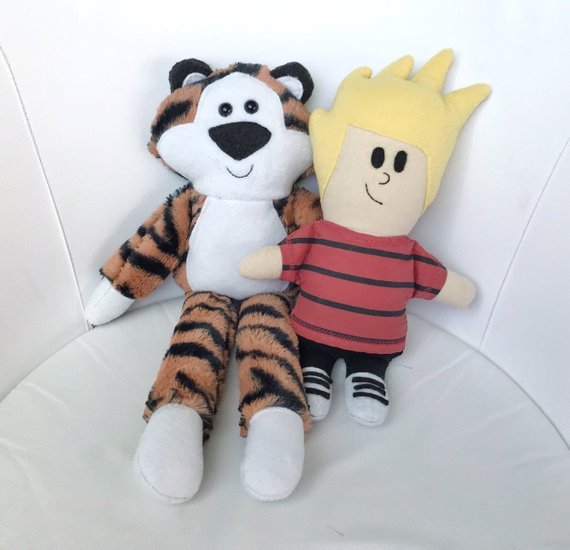 calvin hobbes doll