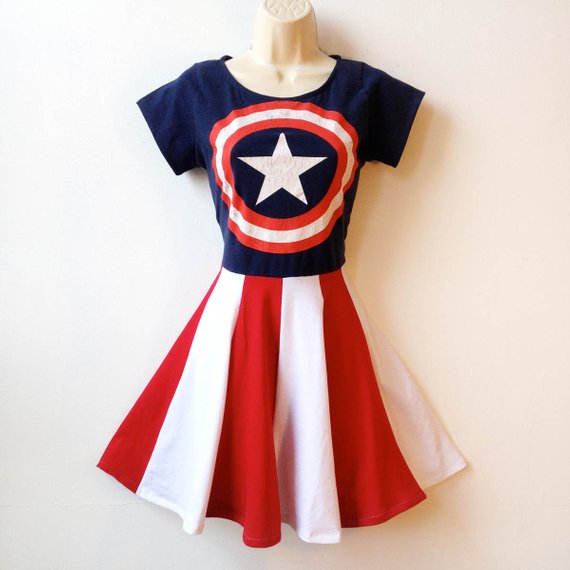 captain america dress