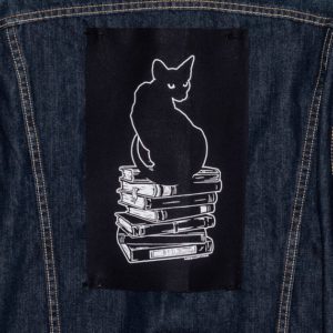 Cats on Books patch