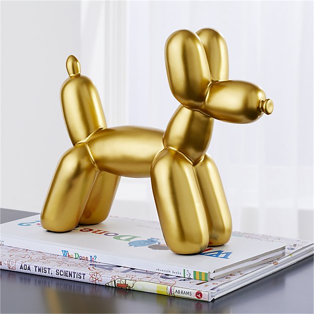 Gold bookends