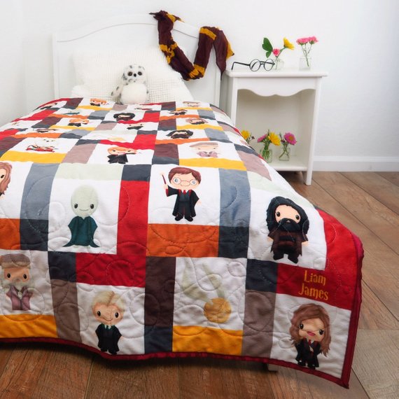 harry potter baby blanket quilt