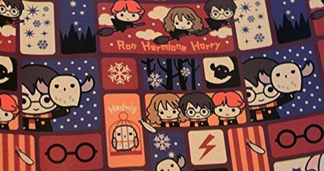 harry potter wrapping paper