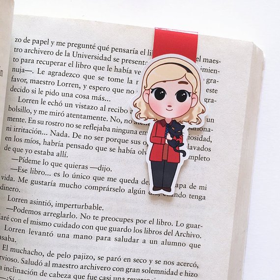 chilling adventures of sabrina and salem magnetic bookmark