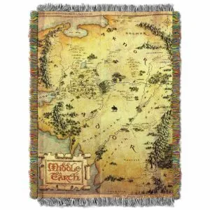 middle earth blanket gifts for english teachers