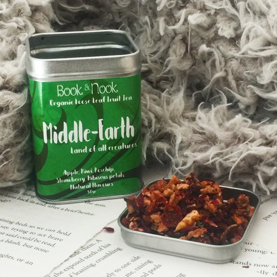 Literary tea gift inspired by Tolkien