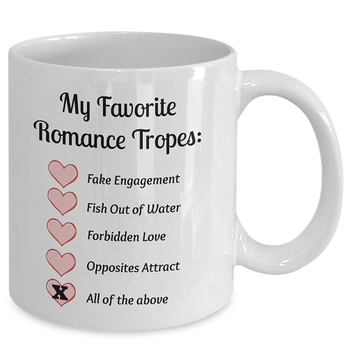 romance tropes bookish mug romance reader gifts