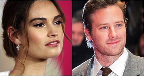 lily james and armie hammer to star in netflix remake of rebecca
