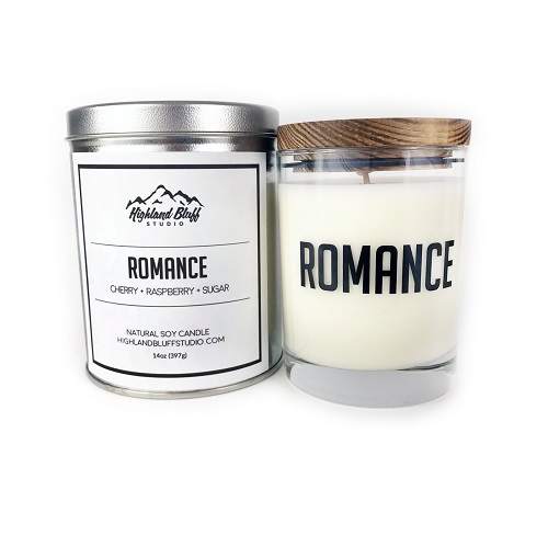 romance genre bookish candle romance reader gifts