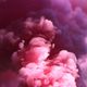 toxic pink fumes