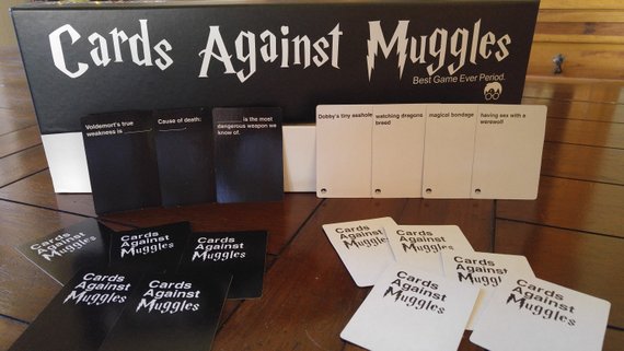 Cards Against Muggles, Unique Harry Potter Gifts, Book Riot