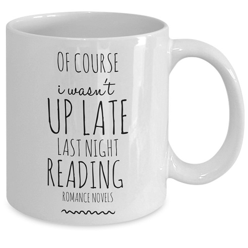 up late reading romance genre bookish mug romance reader gifts