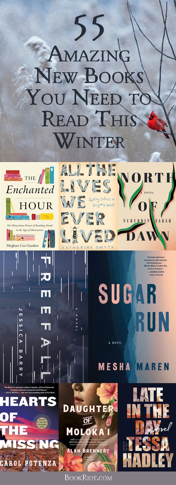 55 Amazing New Books You Need to Read This Winter