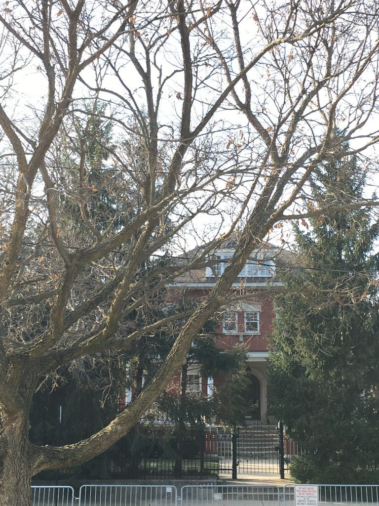 The Obama's home on the South Side of Chicago