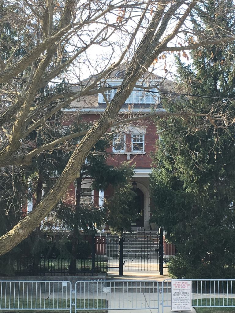 Barack and Michelle Obama's home in Chicago