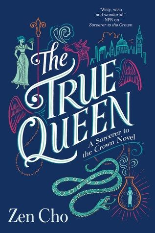 The True Queen by Zen Cho book cover
