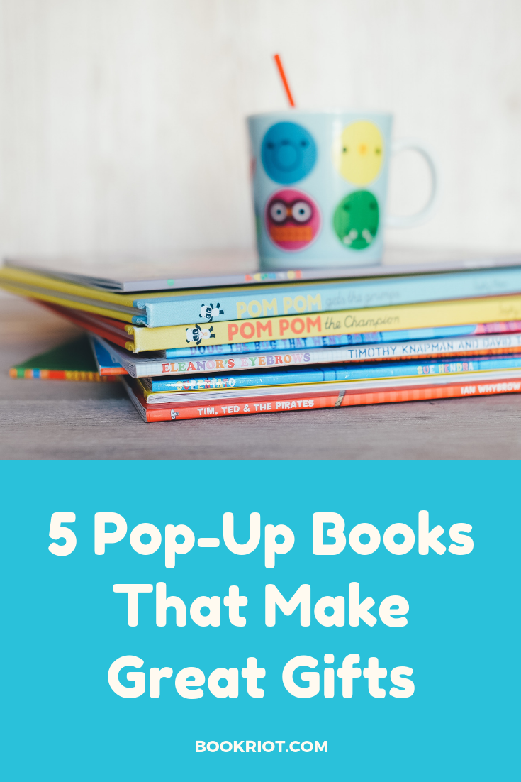 5 pop-up books that make for great gifts and great reads. pop-up books | books for young readers | books for children | book lists | gift book ideas