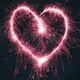 romance heart fireworks feature