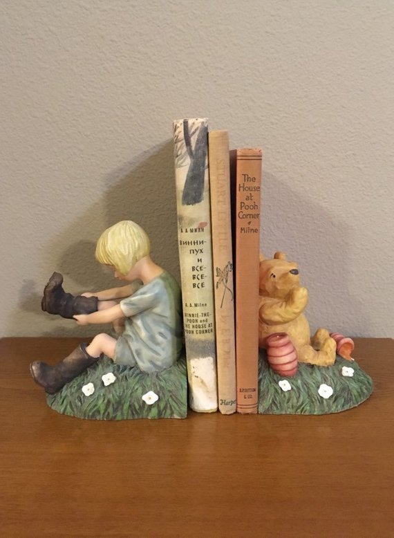 Vintage Classic Pooh Bookends