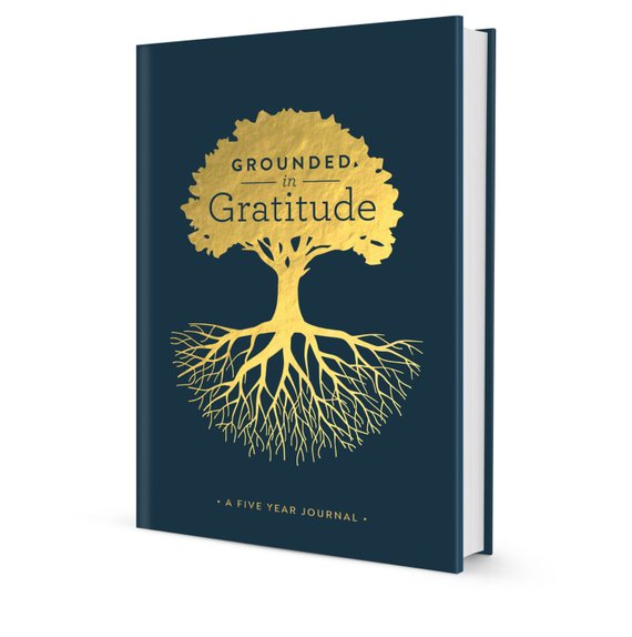 Grounded in Gratitude five year journal