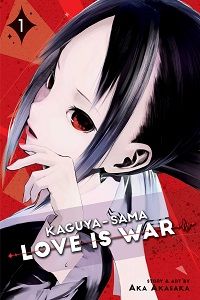 Kaguya-Sama - Love is War volume 1 cover - Aka Akasaka