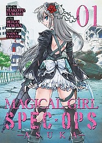 Magical Girl Spec-Ops Asuka volume 1 cover - Makoto Fukami & Seigo Tokiya