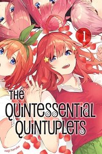 The Quintessential Quintuplets volume 1 cover - Negi Haruba