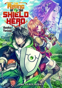 The Rising of the Shield Hero volume 1 cover - Aneko Yusagi
