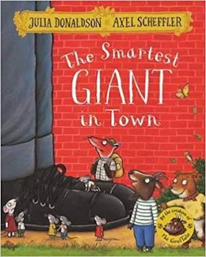 The Smartest Giant in Town by Julia Donaldson book cover