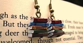 bookish etsy earrings feature