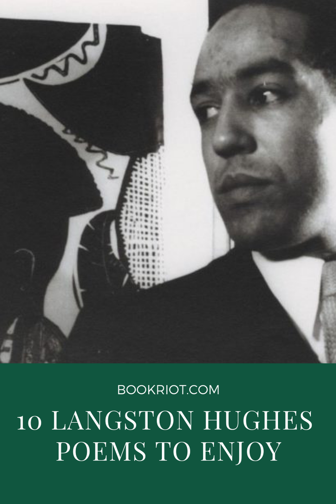 10 great Langston Hughes poems to enjoy right now. poetry | harlem renaissance poetry | Langston Hughes poetry | poetry lists