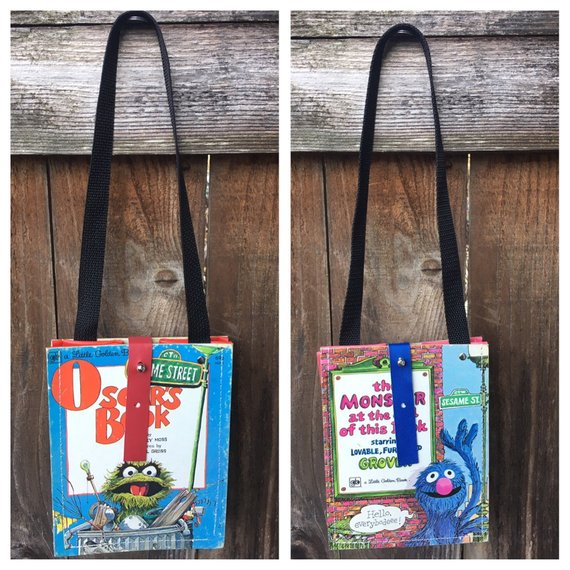 Bookish Sesame Street: Golden Book Handbags