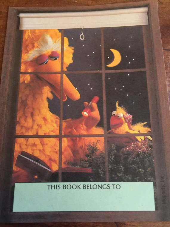 Bookish Sesame Street: Sesame Street Book Plates