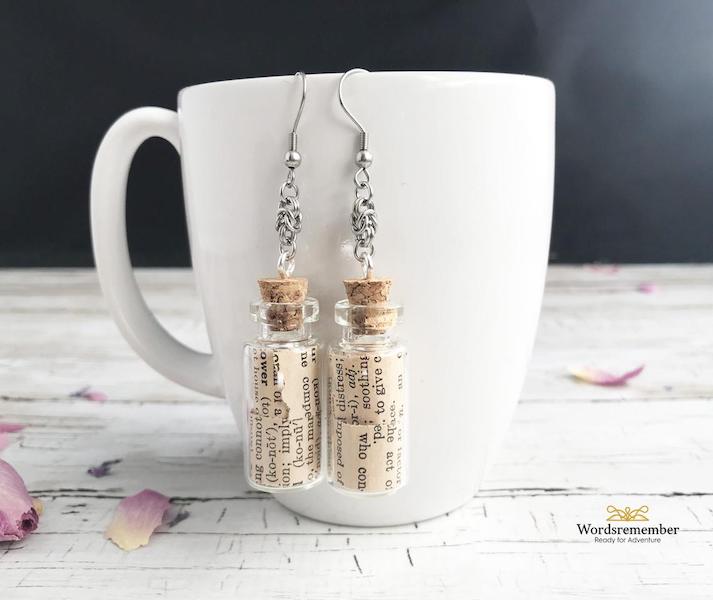 Upcycled Found Objects Earrings