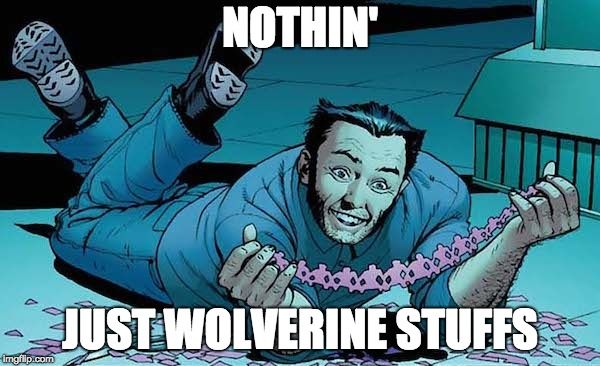 At Night  I Think About Wolverine - 92