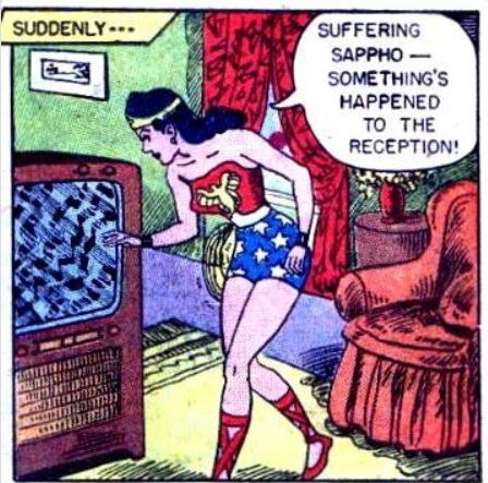 Wonder Woman Suffering Sappho