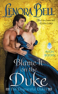 Blame It on the Duke by Lenora Bell cover