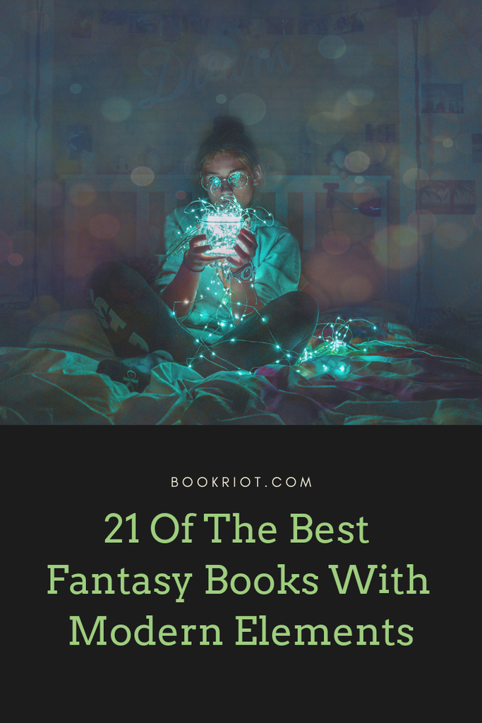 21 of the best fantasy books with modern elements. book lists | fantasy books | books to read | great books to read