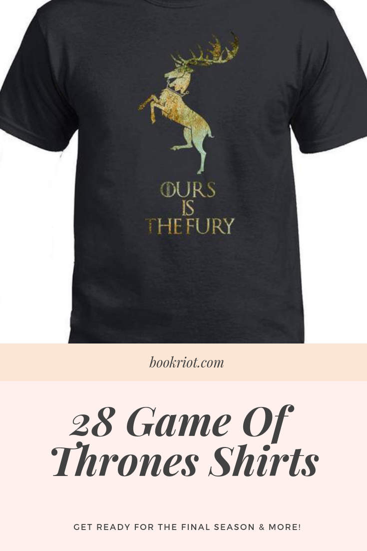 game of thrones font shirt