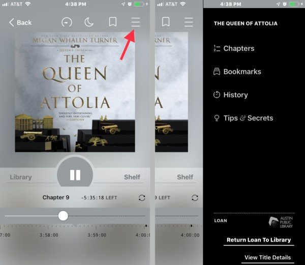 audiobooks on iphone