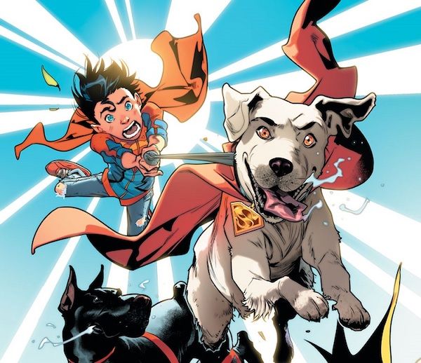 image of Krypto and Jon Kent