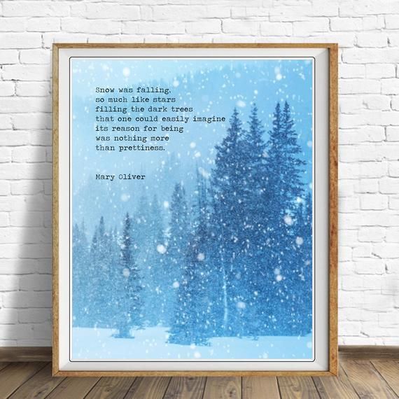 Mary Oliver Quote Prints | bookriot.com Mary Oliver | Mary Oliver quotes | Mary Oliver posters | Mary Oliver quote posters | Mary Oliver quote prints | Poetry prints | poetry on art | Mary Oliver quotes for your home | gorgeous art | poetry prints for your home | poetry | book gifts | gifts for book lovers 
