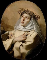 St. Catherine of Siena by Giovanni Battista Tiepolo