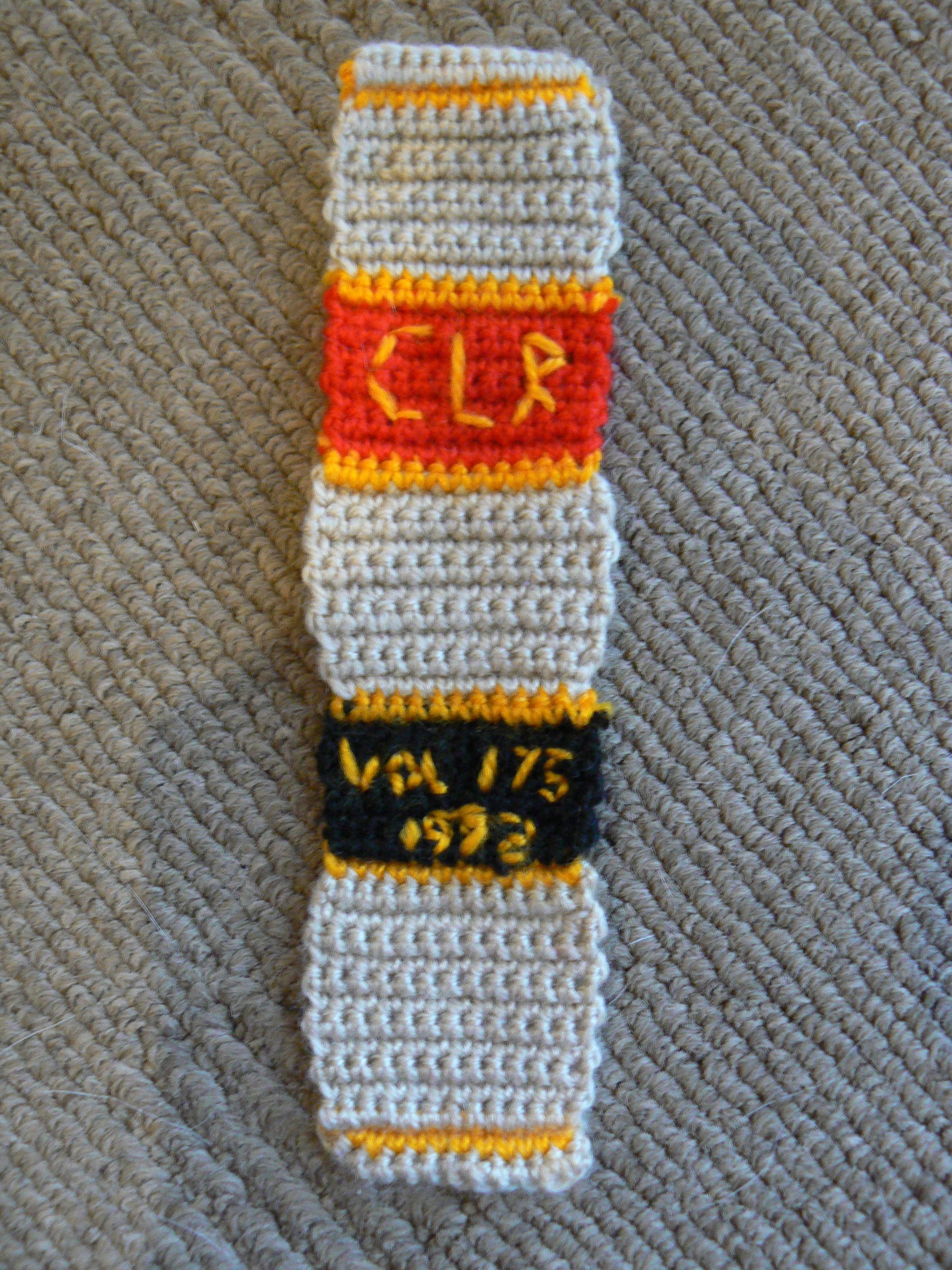 Crochet Commonwealth Law Report Bookmark from Jazmo Crochet