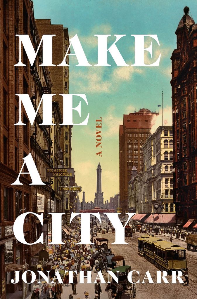 Giveaway  MAKE ME A CITY by Jonathan Carr - 95