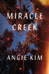 Miracle Creek cover - forest trees against night sky