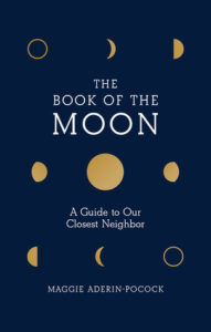 The Book of the Moon cover - black with moon phases