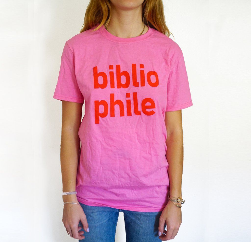 Bibliophile t-shirt