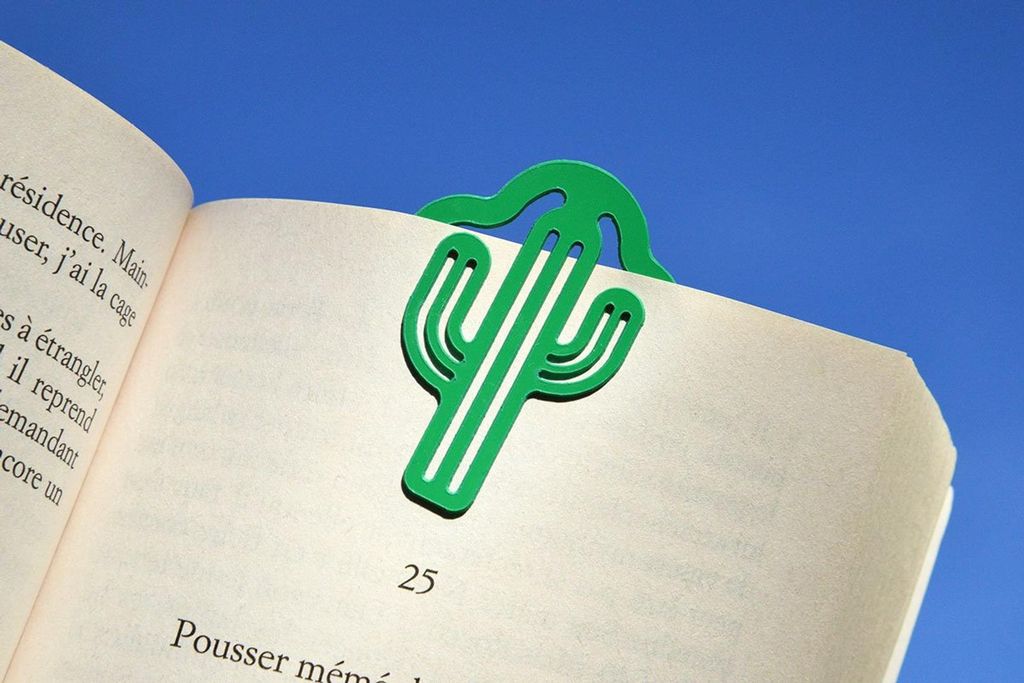 Cactus bookmark